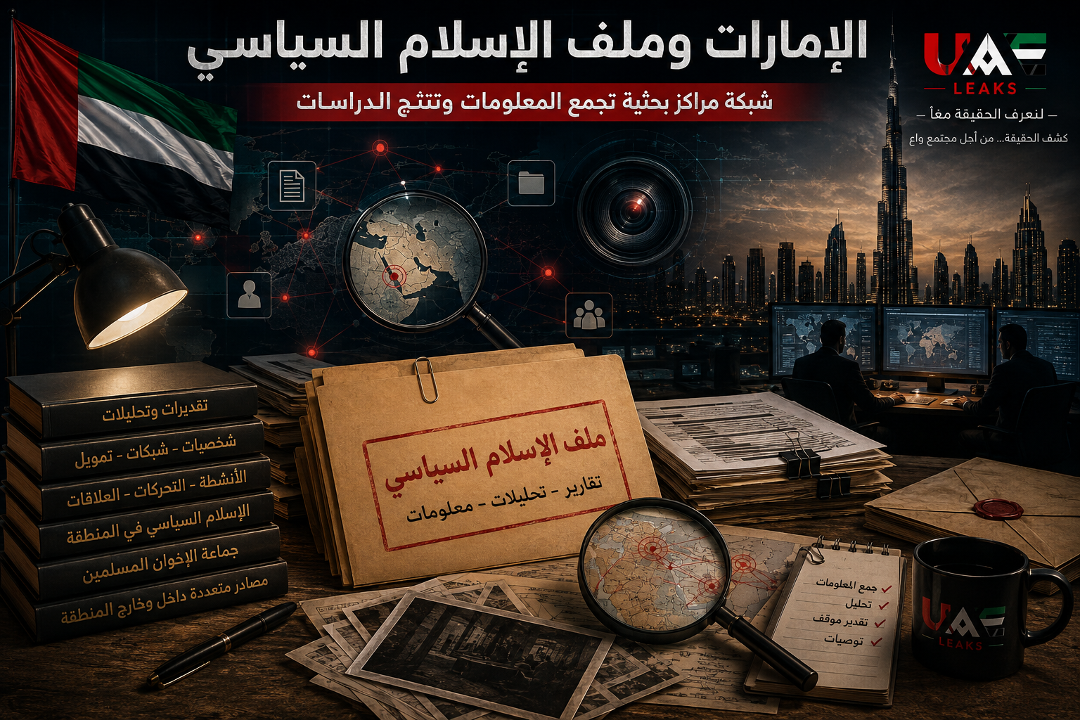 الإمارات وملف الإسلام السياسي: شبكة مراكز بحثية تتوسع في دراسة الإخوان وحركات الإسلام السياسي